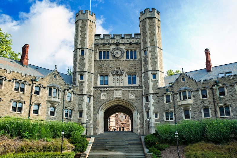 Princeton is consistently ranked among the world's top 10 universities and is need-blind to international students. Getty Images