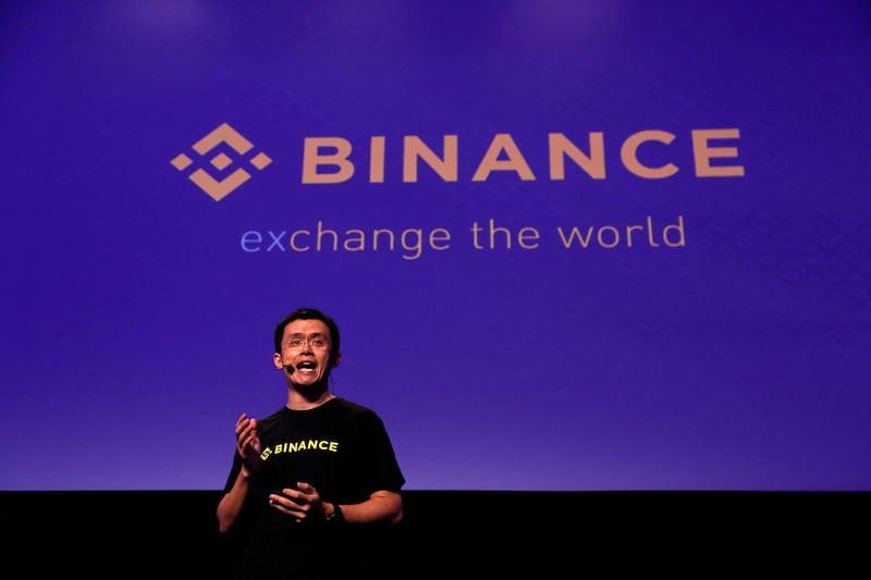 Changpeng Zhao founded Binance in 2017 after raising $15 million through an initial cryptocurrency offering. Reuters