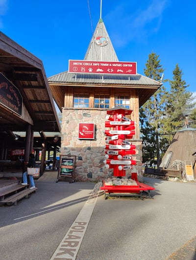 Santa's Post Office is located within the Santa Claus Village in the Arctic Circle, Rovaniemi, Finland. Photo: Riddhi Doshi