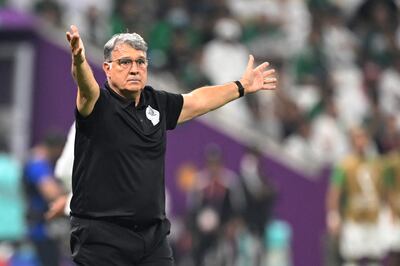 Gerardo Martino will leave his post as Mexico coach following their World Cup exit. AFP