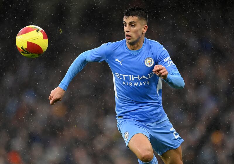 Joao Cancelo – 6, Skied a shot but unable to dominate and control play like he has on other occasions this season. Getty Images