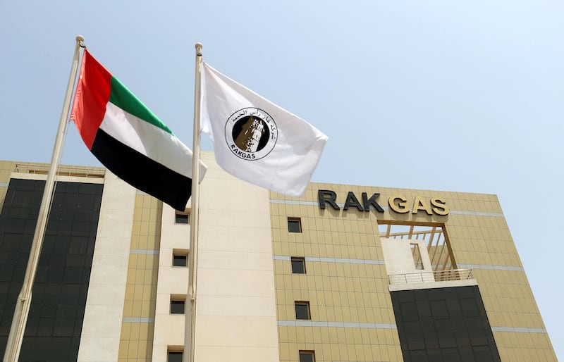 Ras Al Khaimah, United Arab Emirates - August 19, 2018: General view of the office of RAK Gas. Sunday, August 19th, 2018 at RAK Gas, Ras Al Khaimah. Chris Whiteoak / The National