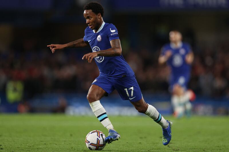 8) Chelsea forward Raheem Sterling, £325,000 a week. AFP