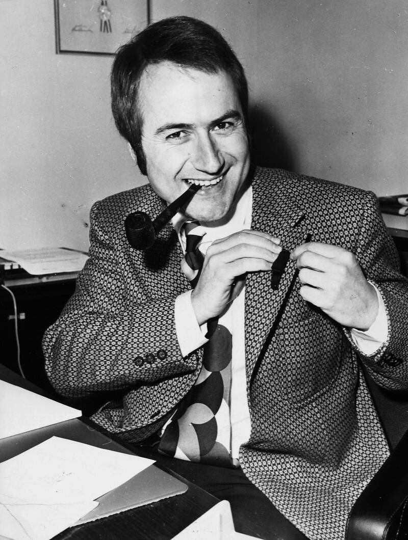 Sepp Blatter, Longines employee , 1971   (Photo by Blick/RDB/ullstein bild via Getty Images)