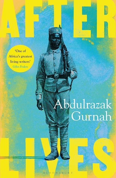 Book cover of 'Aterlives' by Abdulrazak Gurnah