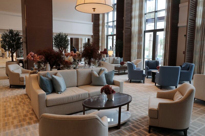 Guests can enjoy drinks and afternoon tea in The Lounge