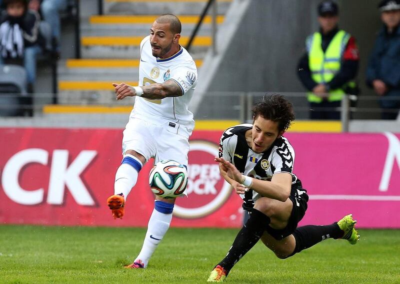 Ricardo Quaresma has adopted a senior role at Porto and is clearly enjoying his football. Gregorio Cunha / AFP