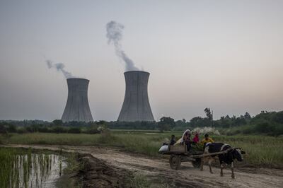 A coal-fired power plant in Uttar Pradesh, India. New Delhi has evaded calls to wind down the country's coal sector. Photo: Bloomberg 