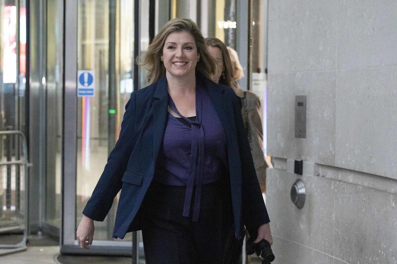 Leader of the House of Commons and Conservative leadership candidate Penny Mordaunt. PA