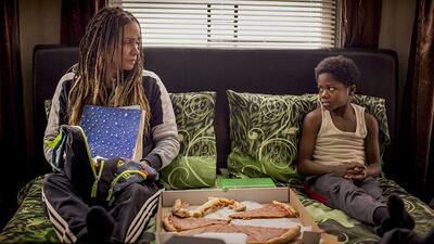 Halle Berry and Danny Boyd Jr, who plays the Oscar-winner's son in 'Bruised'. Photo: IMDb