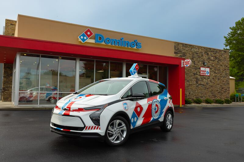 Domino's ordered more than 800 Chevy Bolt EVs to deliver its pizzas.