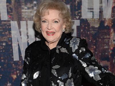 Betty White enjoyed an 80-year career in television. Shutterstock 