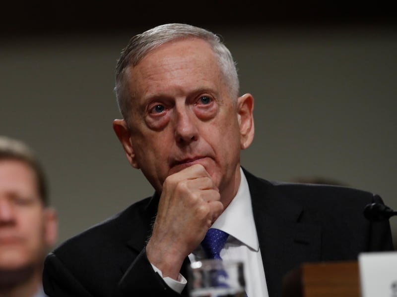 US Defence Secretary Jim Mattis is issuing his own sharp threat to North Korea, saying the regime should cease any consideration of actions that would "lead to the end of its regime and the destruction of its people." Jacquelyn Martin / AP