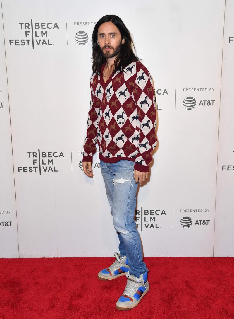 Director/actor Jared Leto attends 'A Day in the Life of America' screening at the 2019 Tribeca Film Festival on April 27, 2019. AFP