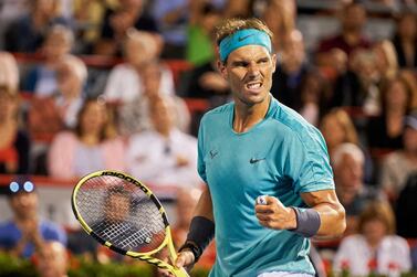Rafael Nadal recovered from a slow start to beat Fabio Fognini and keep alive his Rogers Cup title defence. EPA