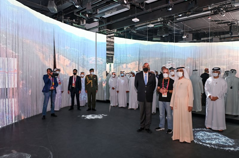 Following his visits, Sheikh Mohammed wrote on Twitter that it was 'amazing' to meet with the world at Expo 2020 Dubai and this will have 'long effects on the development process in our country'.
