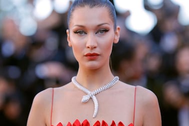 Bella Hadid has urged fans to give to charity this Eid Al Fitr in an Instagram post. Getty Images 