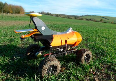 A farming robot named Tom, by Small Robot Company, can carry out seeding, feeding and weeding in the hope of transforming food production. AP