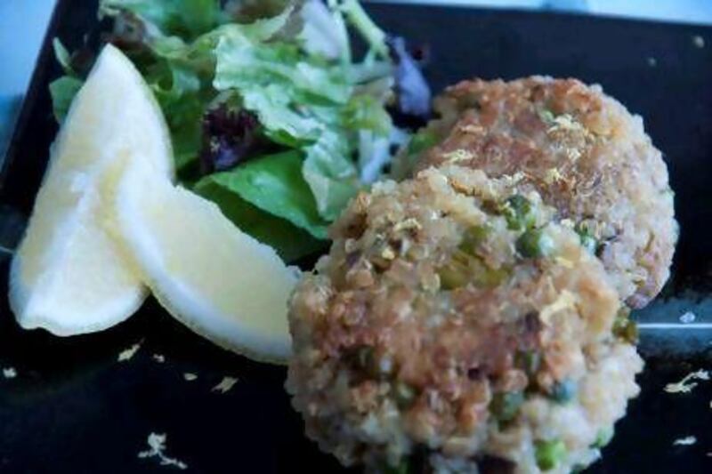 Quinoa burgers are a great vegetarian option to offer at BBQs. Courtesy Scott Price