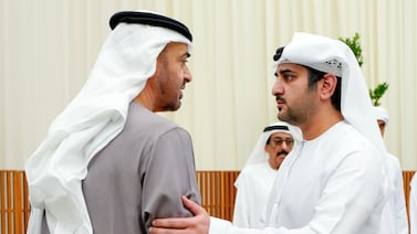 President Sheikh Mohamed and Sheikh Maktoum bin Mohammed, Deputy Prime Minister, Minister of Finance and First Deputy Ruler of Dubai. Dubai Media Office
