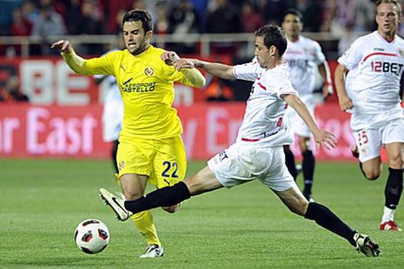 Giuseppe Rossi, left, has caught the eye of many clubs this season due to his excellent form with Villarreal