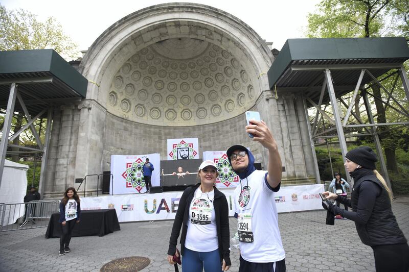 MANHATTAN, NEW YORK, APRIL 28, 2019 Participants and volunteers of the 2019 UAE Healthy Kidney 10K Run are seen in Centrail Park in Manhattan, NY.  4/28/2019 Photo by ©Jennifer S. Altman