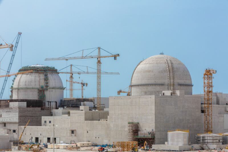 The UAE's nuclear energy programme is based in Barakah in the Western Region of Abu Dhabi. Photo: Enec