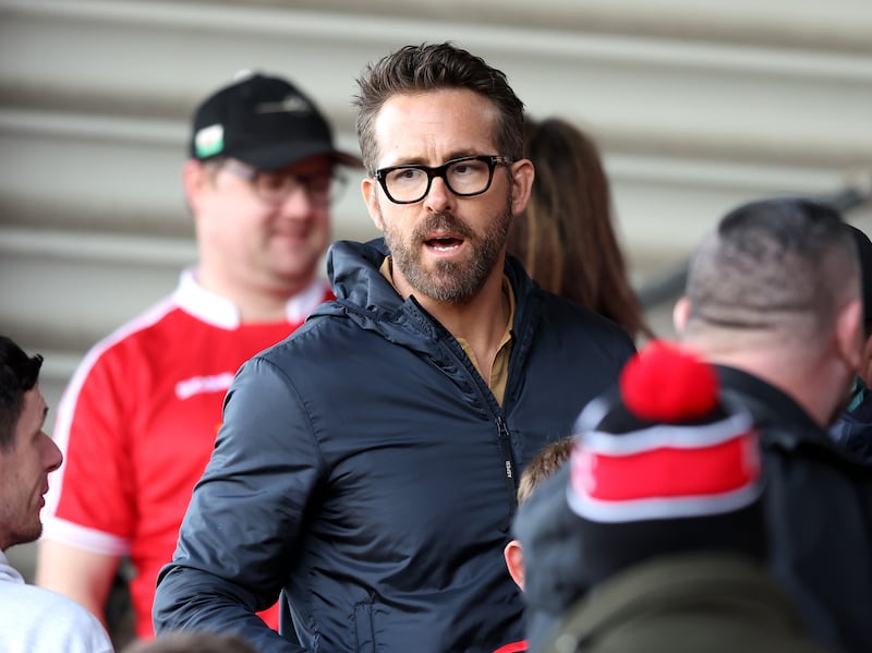 Wrexham co-owner and Hollywood actor Ryan Reynolds. Getty Images