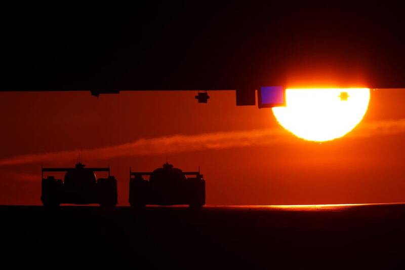 Drivers make their way under Dunlop Bridge at sunrise. Getty Images