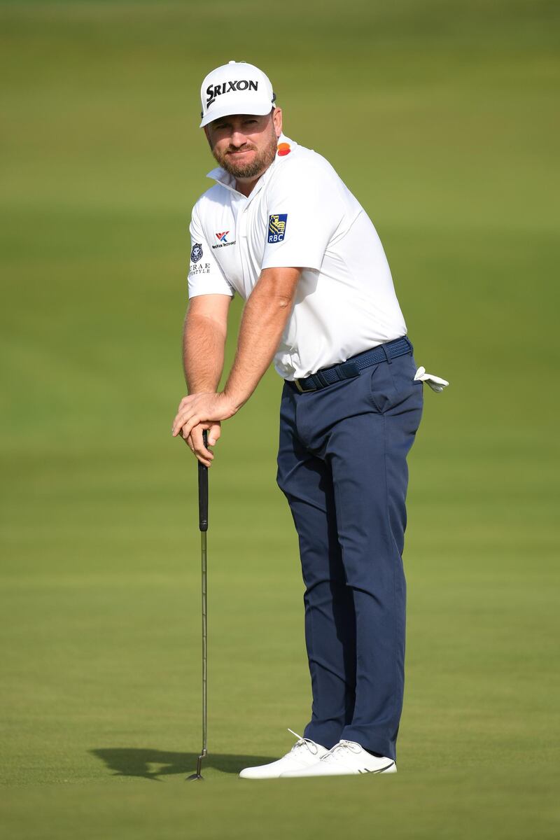 Graeme McDowell during day one of the Saudi International at Royal Greens Golf and Country Club in King Abdullah Economic City. Getty Images