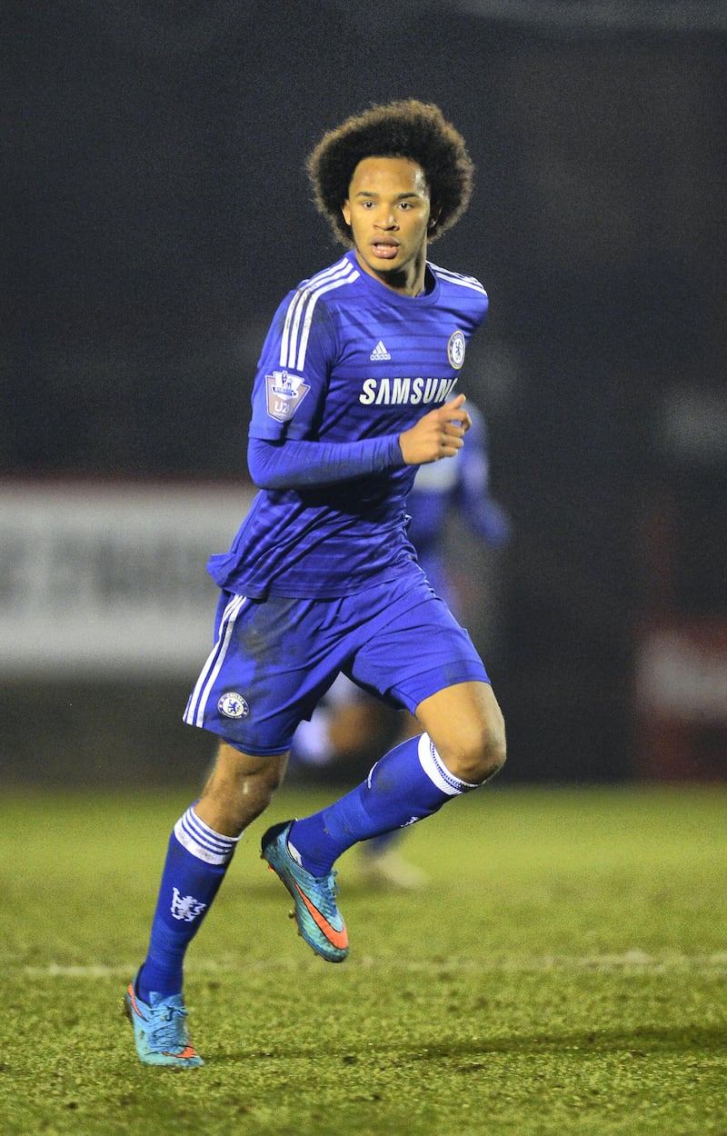 ALDERSHOT, ENGLAND - FEBRUARY 25:  Isaiah Brown of Chelsea during the Round of 16 in the UEFA Youth League match between Chelsea Fc and FC Zenit at the ESS Stadium on February 25, 2015 in Aldershot, England.  (Photo by Christopher Lee/Getty Images)