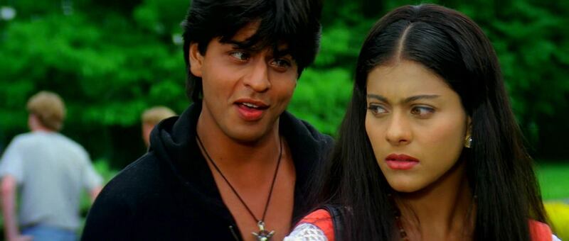  Dilwale Dulhania Le Jayenge still film. Courtesy of Yash Raj Films *** Local Caption ***  al12no-crowns-DDLJ.jpg