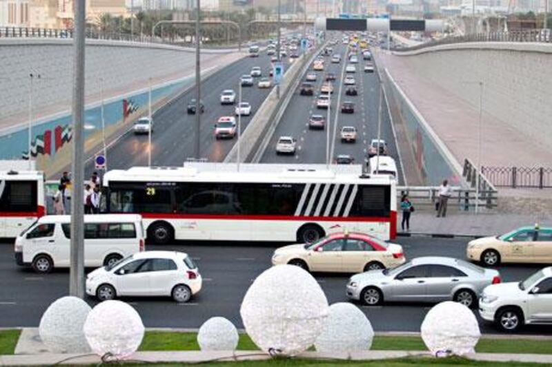 It is hoped rewarding motorists for good driving will improve road safety in Dubai.