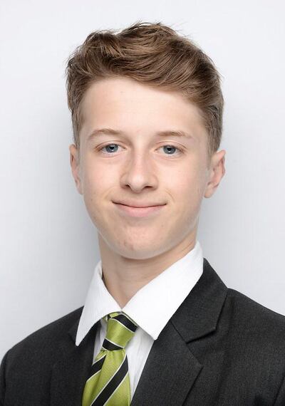 Joseph Hulme, a pupil at Hartland International School, will sit his GCSEs in 2021. He said two sets of mocks will help him in case finals are cancelled due to the Covid-19 pandemic. Courtesy: Hartland International School 