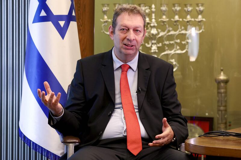 Boaz Moldawsky, president of the Israel Diamond Exchange.