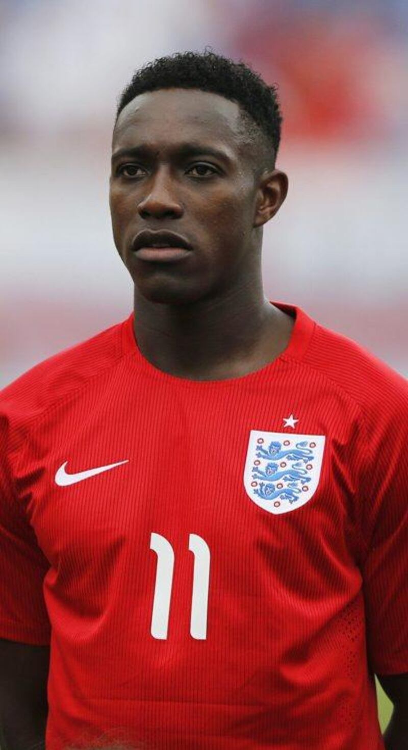 England's Danny Welbeck shown before an international friendly against Honduras on June 7, 2014. Wolfgang Rattay / Reuters