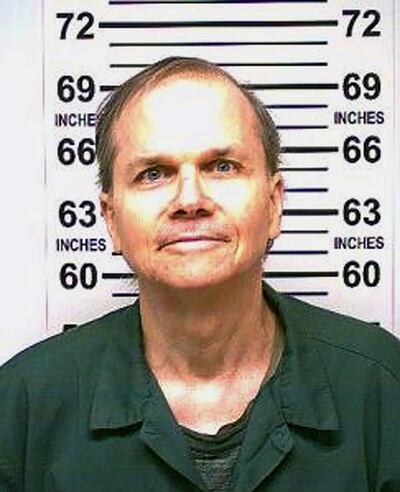 Mark Chapman’s next parole board appearance is scheduled for February 2024. AP