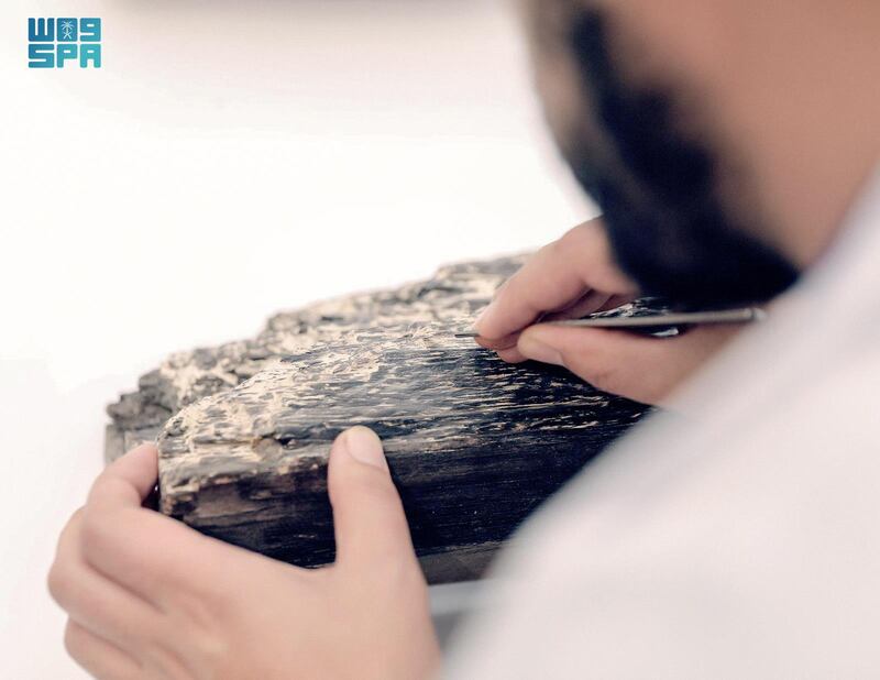 About 25,000 fragments of artefacts from the Early Islamic era were discovered through the Jeddah Historic District Programme. All Photos: Saudi Press Agency