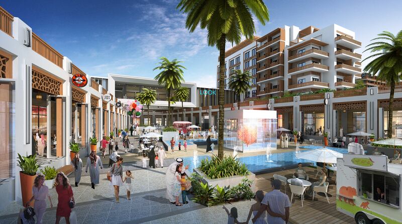 Yas Bay Promenade will be part of the Yas Bay district, the public waterfront and entertainment area of the Dh12bn development. The promenade will include more than 50 food and beverage outlets and 20 retail outlets. Courtesy Miral