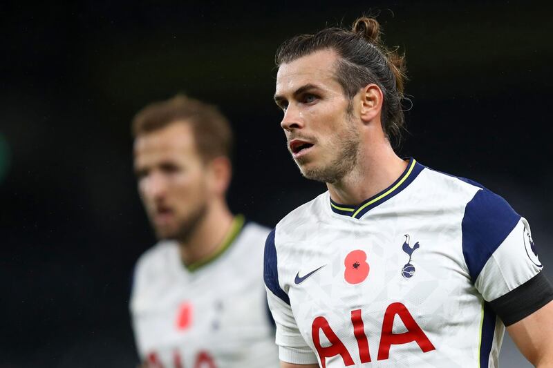 Gareth Bale looks on. AFP