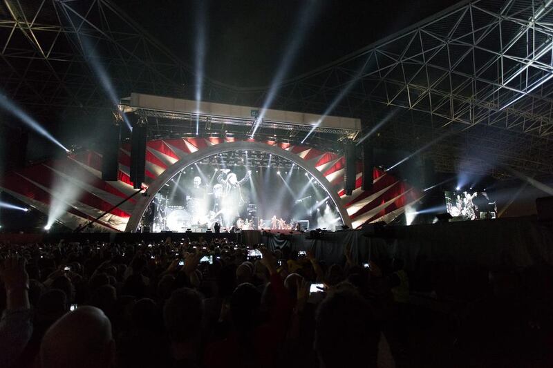 A reader is all praise for The Rolling Stones that set Abu Dhabi on Fire on Friday. Neville Hopwood / Getty Images


