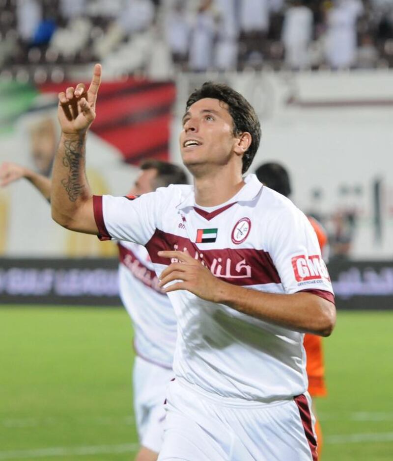 STRIKER - SEBASTIAN TAGLIABUE (Al Wahda): With 26 goals in 24 matches, the 29-year-old Argentine has helped Wahda climb from mid-table mediocrity into second place. Going into their final game of the season, Wahda are on a nine-match unbeaten streak, which includes seven wins, and Tagliabue has contributed 15 goals during that period. Given his proficiency in front of the goal, the Wahda man nails his spot in the All-Star XI with ease. Al Ittihad
