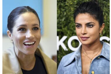 Priyanka Chopra has spoken out against racist press coverage of her friend Meghan Markle. Getty Images 