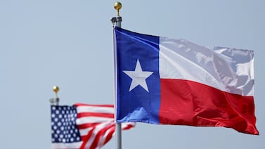 The Texas state flag. Getty Images / AFP