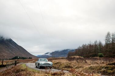 An Aston Martin DB5 in 'Skyfall'. Aston Martin