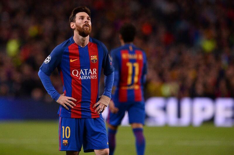 Lionel Messi and Barcelona need to regroup quickly ahead of their trip to the Bernabeu to face Real Madrid. Josep Lago / AFP