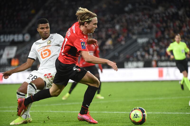 =9) Lovro Majer (Rennes) Five assists in 14 games. AFP
