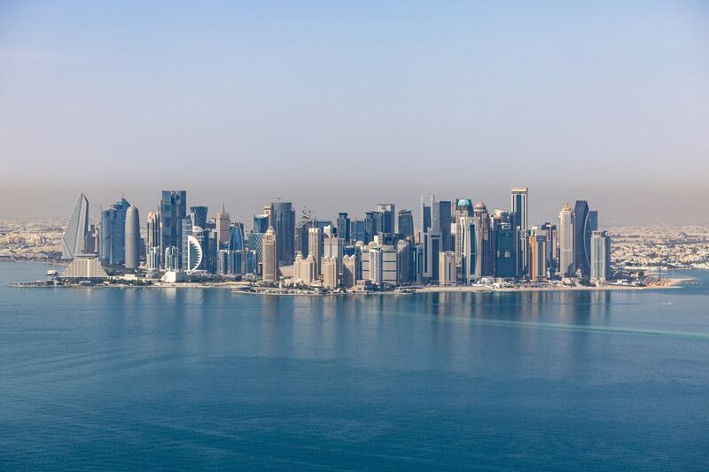 The Qatar Financial Centre skyline. Bloomberg