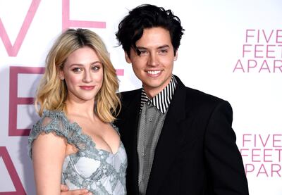 LOS ANGELES, CALIFORNIA - MARCH 07: Lili Reinhart and Cole Sprouse attend the Premiere Of Lionsgate's "Five Feet Apart" at Fox Bruin Theatre on March 07, 2019 in Los Angeles, California.   Frazer Harrison/Getty Images/AFP