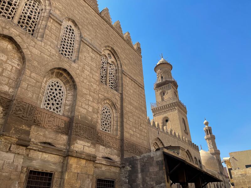 Mamluk architecture in Cairo. 
